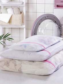 1/3 pezzi Sacchetti per lavatrice, retina per la separazione del bucato, sacchetti speciali in rete per lavatrice, borsa per il bucato antistrappo e antideformazione, borsa per lavaggio di reggiseni e biancheria intima, sacchetti in rete pregiata per capi delicati, sacchetti per il lavaggio con cerniera, borsellino protettivo per reggiseni e biancheria intima