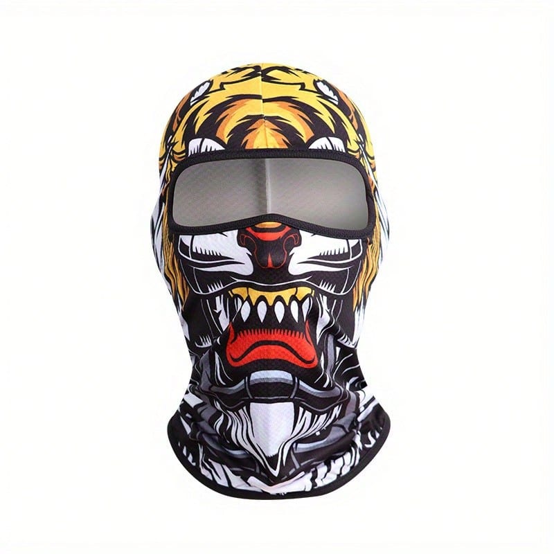Quick-Drying Sweat-Absorbent Skull Mask, Universal Balaclava Hat For Outdoor Cycling For Men, Ideal Choice For Gifts - Style 4 - 查看 1
