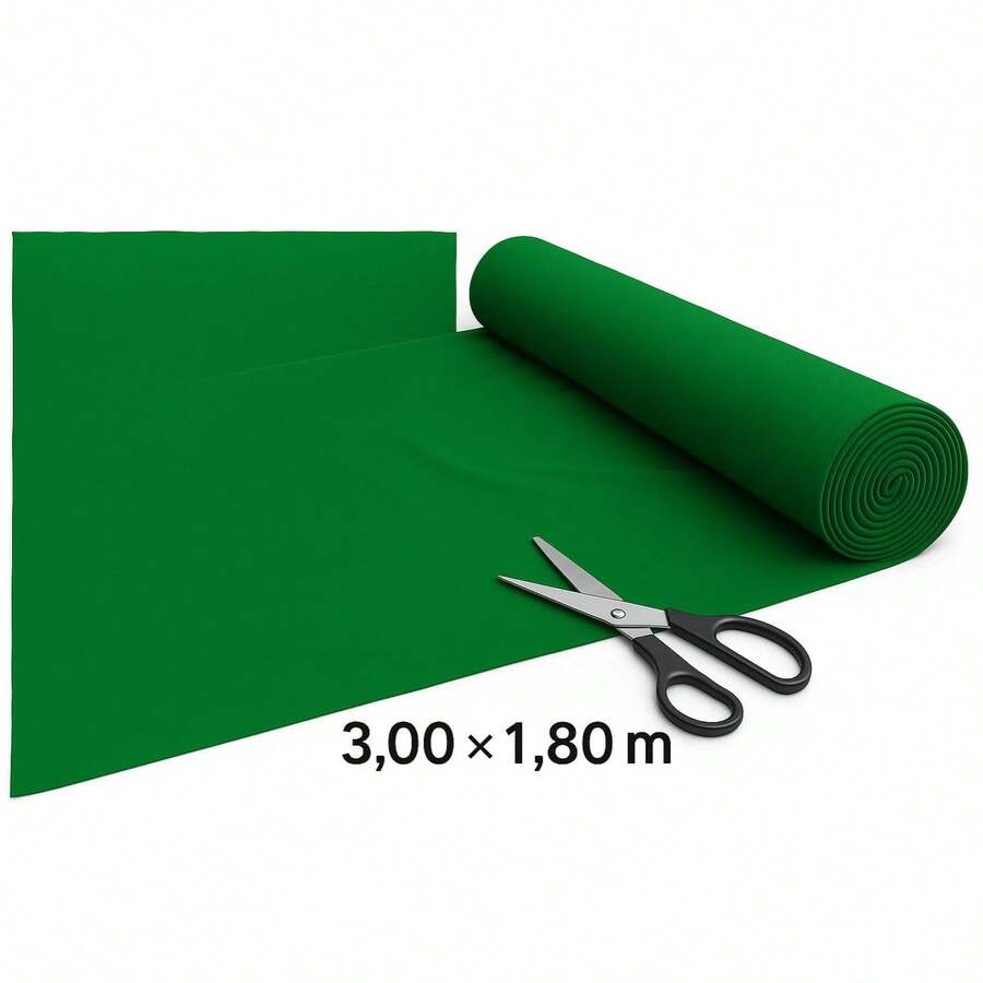 Tensioned Mesh 3.00m X 1.80m - For Party Decoration - Dark Green - View 1