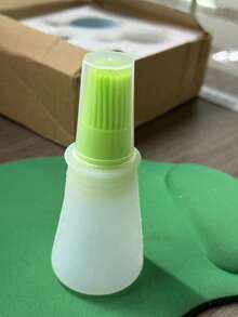 1pc Silicone Basting Brush With Oil Dispenser: , Perfect For Barbecue And Baking, Kitchen Essential - Multicolor - View 17