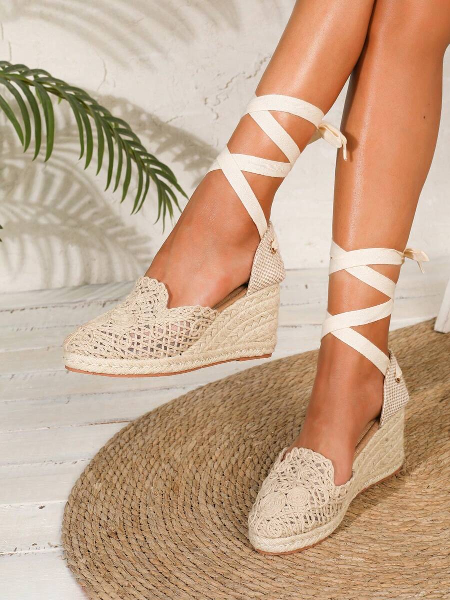 女士圆头粗高跟凉鞋，新款时尚性感系带闪亮优雅正装鞋，厚底坡跟女士凉鞋，适合派对、宴会、约会、春季休闲装