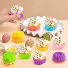 42Pcs Mini Size Silicone Molds, 2 X 0.8 Inch Cupcake Multi Flower Shapes Baking Cups Non-Stick Donut Wrapper Mold Muffin Liners Washable For Pan Oven Microwave Dishwasher-Cq-Cq - Morning Glory Molds - View 4