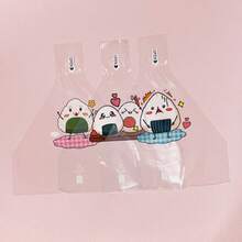 1套/50PCS、100PCS、150PCS、200PCS日式海苔青米卷包装袋三角米卷袋寿司工具包装袋厨房用品