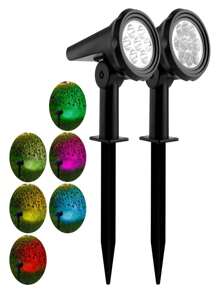 1pc Solar Resin Stone Lights, Outdoor LED Warm White/White Spotlight Landscape Lamp, In-Ground, Polished Surface, Portable With Switch Control, Suitable For Parks, Villas, Lawns, Wedding, Birthday Decorations - IP44