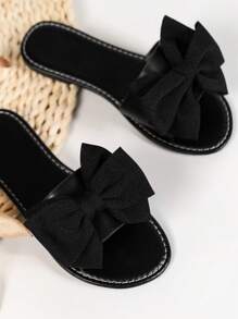 2025 Summer Wide Fit Casual Woven Toe-Strap Flat Sandals For Women, Soft Sole Comfortable Non-Slip Suitable For Daily Vacation