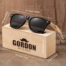 [Custom] Personalized DIY Fashion Glasses, Men's Gift Fashion Glasses, Women's Custom Glasses, Holiday Gift, Personalized Couple Gift, Single Party Gift, Father's Day Gift, Groomsman & Bridesmaid Wedding Favor Souvenirs, Daily Accessories