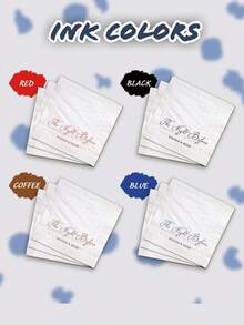 20-500pcs Custom Wedding Napkins, 3-Ply Personalized Cocktail Napkins For Birthday, Engagement, Anniversary, Hen Night, Bachelorette, Baby Shower, Bridal Shower, Suitable For Couple, Lovers, Disposable Beverage/Dessert Napkins For Wedding Table Decorations, Christmas Decor - Multicolor - View 5