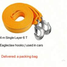 1pc Car Rescue Trailer Rope Tow Rope Off-Road Car Car Trailer Rope Vehicle Tool Trailer Rope
