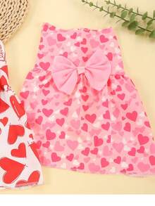 Pets, Cats, Dogs, Dog Clothes, Puppy Dog, Chihuahua Dog Clothes, Cat Stuff, Pet Dress Dog Clothes, Cat Dress, Princess Dress, Pet Apparel - Pink - View 3