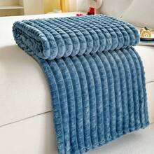 Couverture en sherpa épais et super doux à carreaux + sac-cadeau non tissé de haute qualité (sans housse de coussin ni insert) - Doux, chaud et confortable, convient pour le canapé, le lit, le bureau, les voyages, la randonnée et la pêche - Cadeau multifonctionnel utilisable toute l'année, cadeau de Noël, lavable en machine