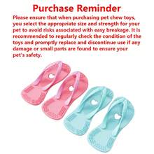 1 件 LIGE 狗玩具咀嚼玩具，狗鞋形状，逼真的咀嚼遥控玩具，缓解无聊并促进幼犬出牙，柔软，有助于牙齿健康，适合小型犬，幼犬出牙玩具 | 有趣的设计 | 耐用的硅胶 - 彩色 - 查看 5