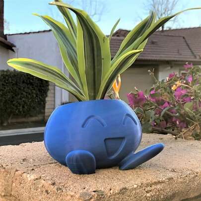 Maceta Oddish Maceta de flores Oddish Maceta para suculentas Maceta para plantas