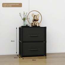 1pc Easy-To-Assemble Multi-Drawer Storage Cabinet, Bedroom Lingerie Organizer Rack, Home Use