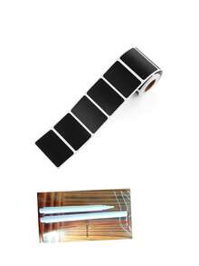 120 张/包可重复使用黑板标签贴纸，防水可移除非粘性标签，适用于家庭厨房调味罐