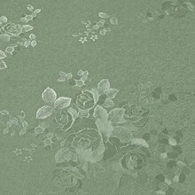 1 Roll Room Decor Wallpaper Stick And Peel Textured Vintage Green Peel And Stick Wallpaper , Flowers Removable Adhesive Contact Paper, For Cabinets Drawers Bedroom Stickers Bathroom Decor Wall Stickers - Multicolor - View 1