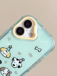 1 件可爱狗狗设计 16 Pro Max 手机壳，适用于 15 新款 16 Pro 的柔软硅胶保护套，适用于 14、13 的手机配件