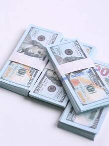 100/200/500 Replica $100 Prop Paper, Replica 11.56cm*4.6cm $100 Bill Prop Paper, Replica Mini $100 Prop Paper, Suitable For Holiday Parties, Gathering Atmosphere Prop Paper Fake Banknote, 11.56cm*4.6cm Bouquet Money Prop Paper - Multicolor - View 8