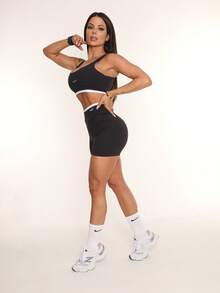 Duo Shorts- Style And Performance! - Black - View 3