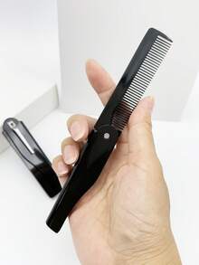 1 件黑色便携式口袋折叠梳、男士刀形胡须梳、女士可折叠旅行梳、返校、旅行度假必需品、女士发饰、刷子、发刷、边缘刷、刷头发、发梳、梳头发、顺发刷、球刷、迷你发刷、发刷套装、木梳、发刷、发刷、发梳、理发、美发工具、美发产品、发饰、光滑后刷、护发、发梳、理发配件、梳头发、卷发刷、旅行、美发用品、顺发刷、球刷、迷你发刷、发饰、卷发产品、美发设备、配件、圣诞节、理发配件、发饰、美发、木梳、梳子、光滑后刷、发刷、边缘刷、刷头发、发梳、发刷套装、梳子头发、迷你发刷、顺发刷、美发产品、美发工具、美发用品、护发、卷发刷、理发器、理发配件、美发设备 - 黑色 - 查看 5