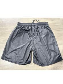 KOVSEE Quần short thể thao nam Boyfriend Style Flame Mesh màu đen - màu đen - Xem 4