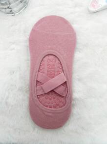 5 pares de meias curtas femininas de ioga com silicone antiderrapante, meias de chão para treino de pilates em ambientes internos, meias esportivas de primavera e verão