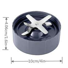 Replacement Parts For NutriBullet Blender, 32oz Cups And Extractor Blades, Compatible With 600W/900W Models, NutriBullet Accessories