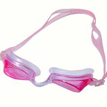 1/3 件游泳镜，舒适双层镜片硅胶弹力带防水泳镜，男女通用，防雾不漏水，专业潜水装备