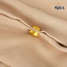 4 pièces/8 pièces Pinces magnétiques pour foulards, fixateurs de col de chemise, broche cachée anti-exposition pour les foulards, broche décorative 2 en 1