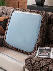 1 قطعة غطاء أريكة بنمط الورقة ، مصنوع من صوف ناعم مقاوم للانزلاق لجميع المواسم ، مناسب للأريكة المنحنية وأريكة 1/2/3/4 مقاعد ،ديكور غرفة المعيشة ،قابل للغسل في الغسالة ،مضاد للحيوانات الأليفة