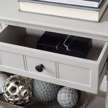 SAFAVIEH Samantha 2 Drawer Console Table | Vintage Grey | - - 1 - View 2
