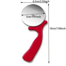 Stainless Steel Pizza Cutters Accessories Pastry Roller Cutter Pizza Knife Cookie Cake Roller Wheel Scissor Cutting Tool