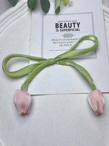 2 pezzi di nappine per tende eleganti a tulipano, nuovi fermatende in stile per il soggiorno, tende trasparenti, fermatende tessuti, decorazione per tende da camera da letto