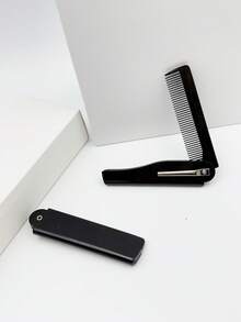 1 件黑色便携式口袋折叠梳、男士刀形胡须梳、女士可折叠旅行梳、返校、旅行度假必需品、女士发饰、刷子、发刷、边缘刷、刷头发、发梳、梳头发、顺发刷、球刷、迷你发刷、发刷套装、木梳、发刷、发刷、发梳、理发、美发工具、美发产品、发饰、光滑后刷、护发、发梳、理发配件、梳头发、卷发刷、旅行、美发用品、顺发刷、球刷、迷你发刷、发饰、卷发产品、美发设备、配件、圣诞节、理发配件、发饰、美发、木梳、梳子、光滑后刷、发刷、边缘刷、刷头发、发梳、发刷套装、梳子头发、迷你发刷、顺发刷、美发产品、美发工具、美发用品、护发、卷发刷、理发器、理发配件、美发设备 - 黑色 - 查看 4