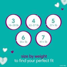 Pañales Pampers Cruisers - Talla 7, 44 unidades, Pañales desechables de bebé activo con estiramiento personalizado - 44 - Ver 7