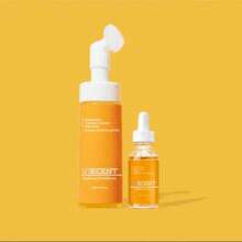NEW -150ml-Veecent Turmeric + Kojic Acid Foaming Facial Cleanser + Silicone Brush Cleansing Skincare - 150ml+30ml - View 9