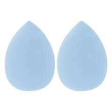 Portable Teardrop Face Makeup Sponge 2 Pcs - 裸體 - 查看 1