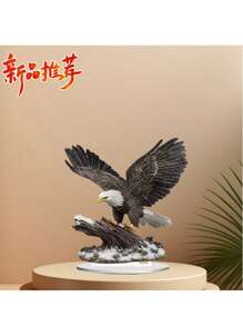 1PCLarge-Scale Blueprint Eagle Acrylic Motivational Desktop Decoration Plaque Family TV Cabinet Wine Cabinet Decoration