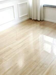 1.0mm Thick Transparent Floor Mat, Carpet Protective Film, Wood Floor Protector, PVC Plastic Mat Pad, Waterproof & Washable For Home Use