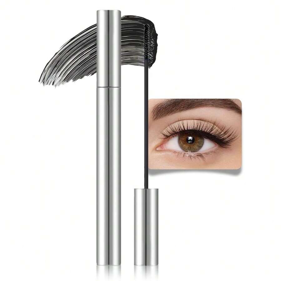 Blue Purple Green Colored Mascara For Eyelashes,Volumizing,Lifting Lengthening Long Lasting Waterproof For Dramatic Lashes,Mascara For Older Women,Vegan Cruelty Free Eye Makeup (Pack Of 3) Back To School - 01#Black - View 1