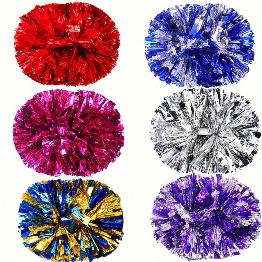 1pc Cheerleading Pom-Poms Ball, Cheering Flower Ball, Suitable For Dancing, School Sports Games