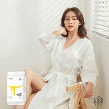 1 pieza Bata de baño desechable de hotel, bata de dormir japonesa larga y gruesa portátil, bata de baño desechable de hotel, artículos esenciales de playa, de vuelta a la escuela