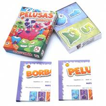 Pelusas Borbotos Card Game, Fun Family Board Game, Strategy Game,