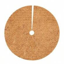 Felpudos de fibra de coco a medida, antidesizantes y con recubrimiento de plástico - Felpudos de jardín anti-retención de tierra para plantas de interior y exterior, suministro directo de fábrica con diseño recortable a medida (30x30cm, 40x40cm, 50x50cm)