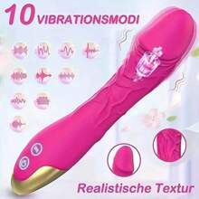 Realistic Dildo G Spot Vibrator Clit Massager Anal Stimulator Sex Toys For Women