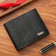 2 pièces/set, ensemble portefeuille élégant mode affaires pour homme, comprenant 1 portefeuille d'affaires pratique + 1 montre de sport haut de gamme. Idée de cadeau romantique pour petit ami, père ou famille. Cadeau de vacances digne. Portefeuille anti-vol en PU de couleur unie, convient pour toutes les saisons et les vacances. Cadeau de couple.