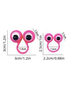 10pcs/12pcs/24pcs/36pcs Adorable Eye Finger Puppets - Wiggly Googly Eyes For Party Creative Fun In Crafting Projects - Ideal For Party Atmosphere Making Wiggle Eye Finger Puppets Creative & Interactive Play Ring Set For Parties