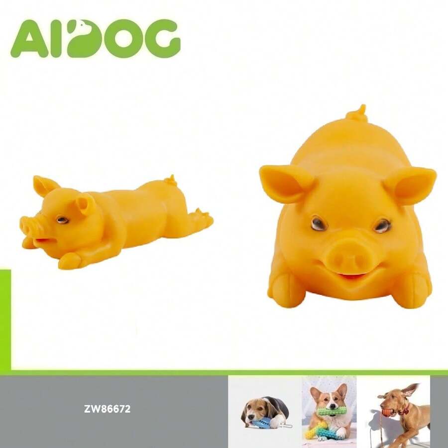 Heißer verkauf haustier sound machen spielzeug vinyl schreien schwein seltsame schrei tier hund vent interaktive haustier spielzeug haustier kauen spielzeug