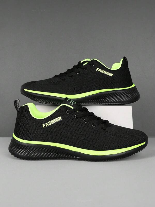 2025 New Spring/Autumn Men's Lace-Up Sneakers, Korean Style Lightweight Simple Unisex Casual Outdoor Sport Shoes, Breathable Commuting Men Hiking Walking Business Casual Running Shoes