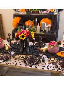 30/10 件万圣节蟑螂雕像，逼真的蟑螂装饰，万圣节恶作剧道具，恶作剧礼物，节日装饰，邪恶风格装饰，逼真的蟑螂饰品，桌面中心件，愚人节装饰品 - 彩色 - 查看 5