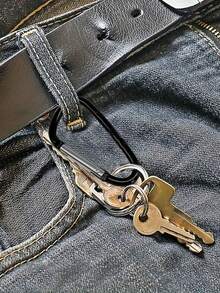 10-1pc High-Quality Aluminum Alloy Carabiner, DIY Carabiner, Accessories And Keychain Carabiner, Mountaineering Backpack Decorative Buckle Suitable For Outdoor Mountaineering Backpack And Daily Wear, Lightweight And Versatile, Suitable For Men And Women, Suitable For Sports, Adventure And Travel - Multicolor - View 2